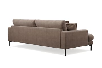 Menard Premium 4-sits Djup Soffa i Tyg - Brun - Products - Möbler - Soffa - 4 sits soffa