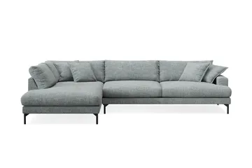 Menard Premium 5-sits Vänstervänd L-formad Djup Schäslongsoffa i Chenille