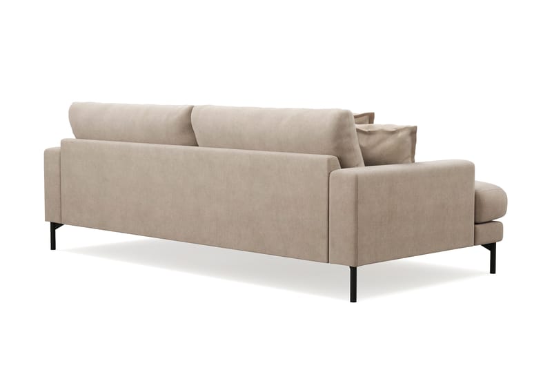 Menard Premium 4-sits Djup Soffa i Tyg - Beige - Products - Möbler - Soffa - 4 sits soffa