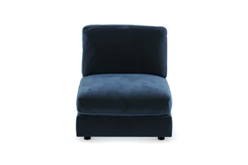 Arken 1-sits Mittmodul i Sammet 90 cm bred - Blå - Products - Möbler - Soffa - Modulsoffa - Mittmodul