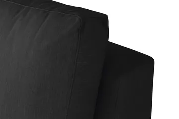 Arken 2-sits Divanmodul i Tyg - Svart - Products - Möbler - Soffa - Modulsoffa - Övriga moduler till modulsoffa