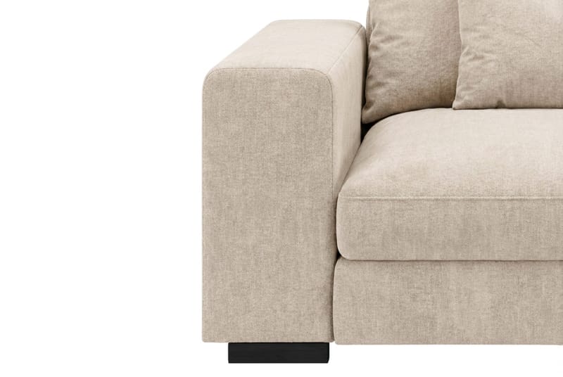 Dubai Armstöd Vänster i Chenille - Beige - Products - Möbler - Soffa - Modulsoffa - Övriga moduler till modulsoffa