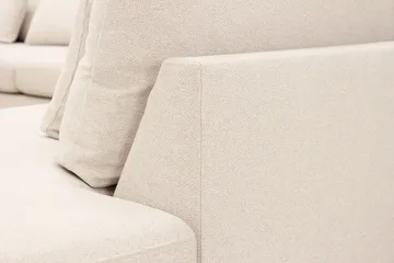 Grande Stor 7-sits U-Soffa med Divan Vänster - Beige Tyg - Products - Möbler - Soffa - Modulsoffa - Komplett modulsoffa
