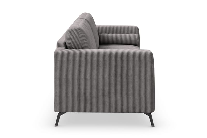 Ocean Lyx 3-sits Manchestersoffa - Mörkgrå - Products - Möbler - Soffa - 3 sits soffa