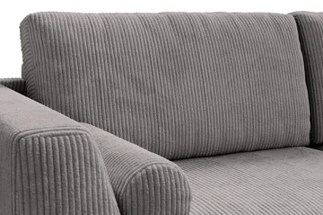Ocean Lyx 3-sits Manchestersoffa - Mörkgrå - Products - Möbler - Soffa - 3 sits soffa