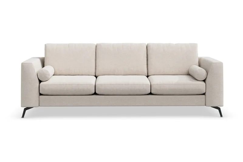 Ocean Lyx 3-sits Tygsoffa - Beige - Products - Möbler - Soffa - 3 sits soffa