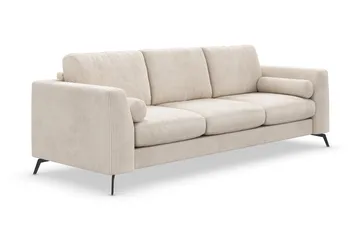 Ocean Lyx 4-sits Manchestersoffa - Beige - Products - Möbler - Soffa - 4 sits soffa