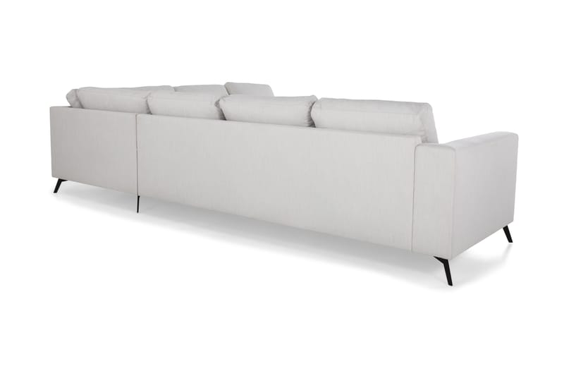 Ocean Lyx 5-sits Vändbar L-formad Hörnsoffa i Tyg - Ljusgrå - Products - Möbler - Soffa - Hörnsoffa