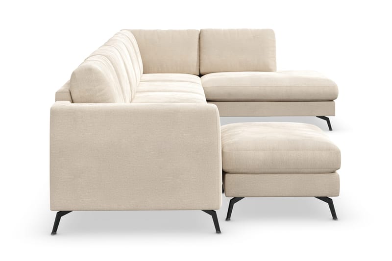 Ocean Lyx U-soffa med Schäslong Höger - Beige - Products - Möbler - Soffa - U-soffa
