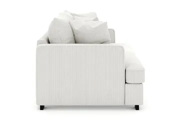 Rossita 3-sits Djup Soffa i Manchester - Offwhite - Products - Möbler - Soffa - 3 sits soffa