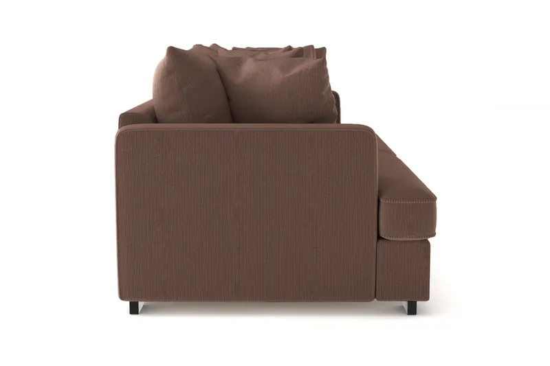 Rossita 4-sits Djup Soffa i Manchester - Brun - Products - Möbler - Soffa - 4 sits soffa