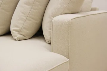 Rossita 5-sits Vänstervänd U-formad Djup Soffa med Divan och Schäslong i Bouclé - Beige - Products - Möbler - Soffa - U-soffa