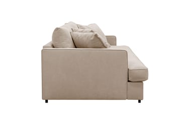 Rossita Lyx 2,5-sits Extra djup Soffa i Tyg - Ljusbrun - Products - Möbler - Soffa - 3 sits soffa