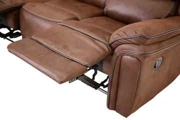 Saranda Hörnsoffa - Brun - Products - Möbler - Soffa - Biosoffa & reclinersoffa