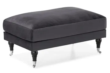 Andrew Soffgrupp 3+1 Sammet - Mörkgrå - Products - Möbler - Soffa - Soffgrupp - Howard soffgrupp