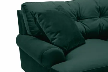 Andrew Soffgrupp 3+2+1 Sammet - Grön - Products - Möbler - Soffa - Soffgrupp - Howard soffgrupp