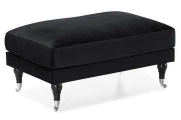 Andrew Soffgrupp 3+2 Sammet - Svart - Products - Möbler - Soffa - Soffgrupp - Howard soffgrupp