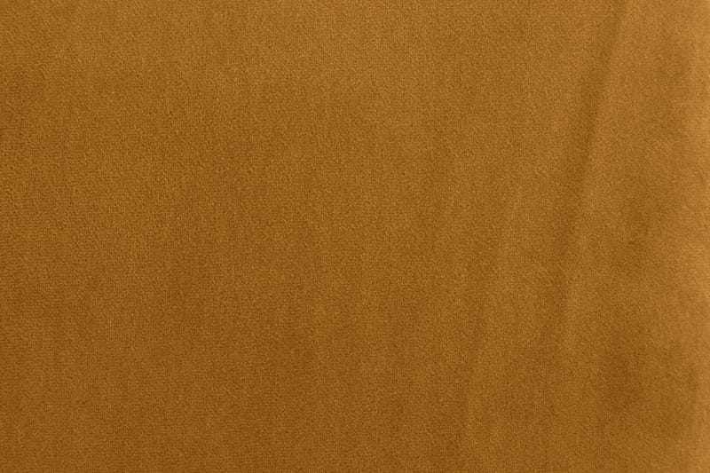 Howard Riviera Soffgrupp 3-sits + 2-sits Soffa + Fåtölj + Fotpall i Sammet - Mörkgul - Products - Möbler - Soffa - Soffgrupp - Howard soffgrupp