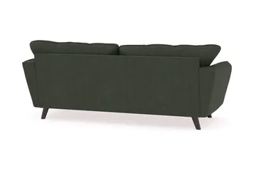 Trend Lyx 3-sits Manchestersoffa - Mörkgrön - Products - Möbler - Soffa - 3 sits soffa