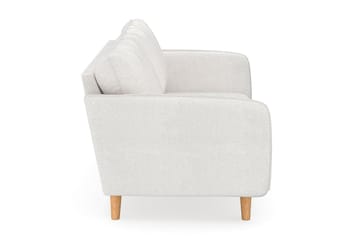 Trend Lyx 3-sits Soffa i Bouclé - Vit - Products - Möbler - Soffa - 3 sits soffa