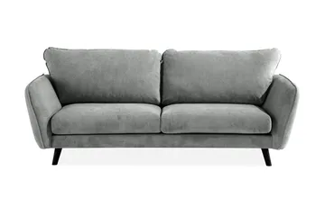 Trend Lyx 3-sits Tygsoffa - Grå - Products - Möbler - Soffa - 3 sits soffa