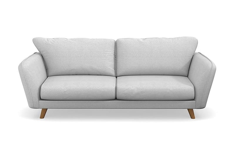 Trend Lyx 3-sits Tygsoffa - Ljusgrå - Products - Möbler - Soffa - 3 sits soffa