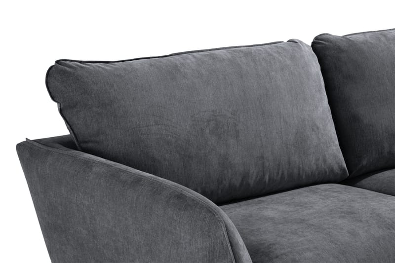 Trend Lyx 3-sits Tygsoffa - Mörkgrå - Products - Möbler - Soffa - 3 sits soffa