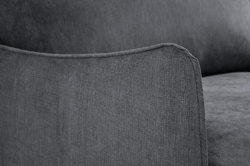 Trend Lyx 3-sits Tygsoffa - Mörkgrå - Products - Möbler - Soffa - 3 sits soffa