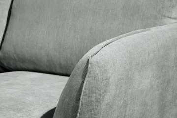Trend Lyx 4-sits Högervänd U-formad Soffa med Divan och Schäslong i Tyg - Grå - Products - Möbler - Soffa - U-soffa