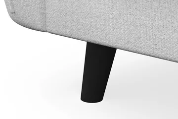 Trend Lyx 4-sits Högervänd U-formad Soffa med Divan och Schäslong i Tyg - Ljusgrå - Products - Möbler - Soffa - U-soffa