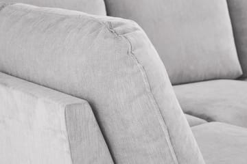 Trend Lyx 4-sits Högervänd U-formad Soffa med Divan och Schäslong i Tyg - Ljusgrå - Products - Möbler - Soffa - U-soffa