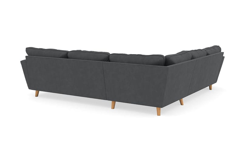 Trend Lyx 6-sits Vändbar L-formad Hörnsoffa i Manchester - Mörkgrå - Products - Möbler - Soffa - Hörnsoffa