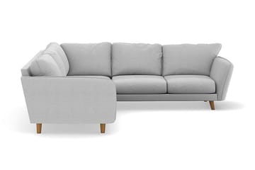 Trend Lyx 6-sits Vändbar L-formad Hörnsoffa i Tyg - Ljusgrå - Products - Möbler - Soffa - Hörnsoffa