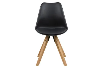 Andros Matstol & köksstol med träben - Svart - Products - Möbler - Fåtölj & stolar - Matstol & köksstol