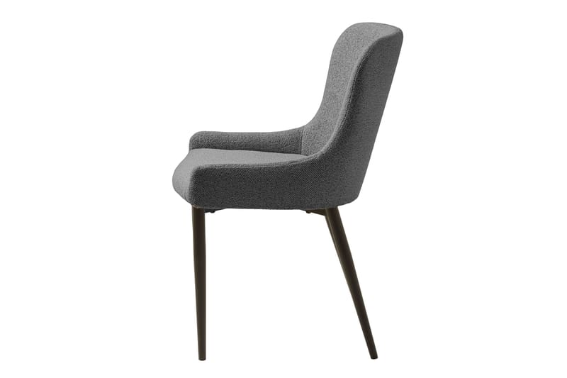 Azzy Matstol - Mörkgrå - Products - Möbler - Fåtölj & stolar - Matstol & köksstol