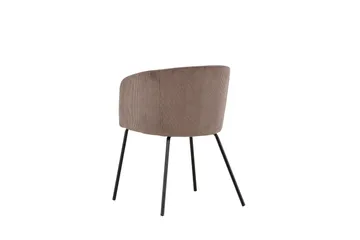 Berit Karmstol - Brun - Products - Möbler - Fåtölj & stolar - Matstol & köksstol