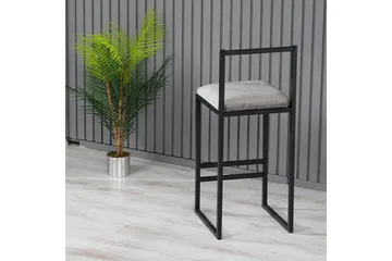 Bitanya Barstol - Grå - Products - Möbler - Fåtölj & stolar - Barstol & barpall