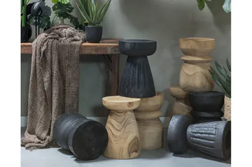 Borre Sittpall - Svart - Products - Möbler - Fåtölj & stolar - Pall & puff