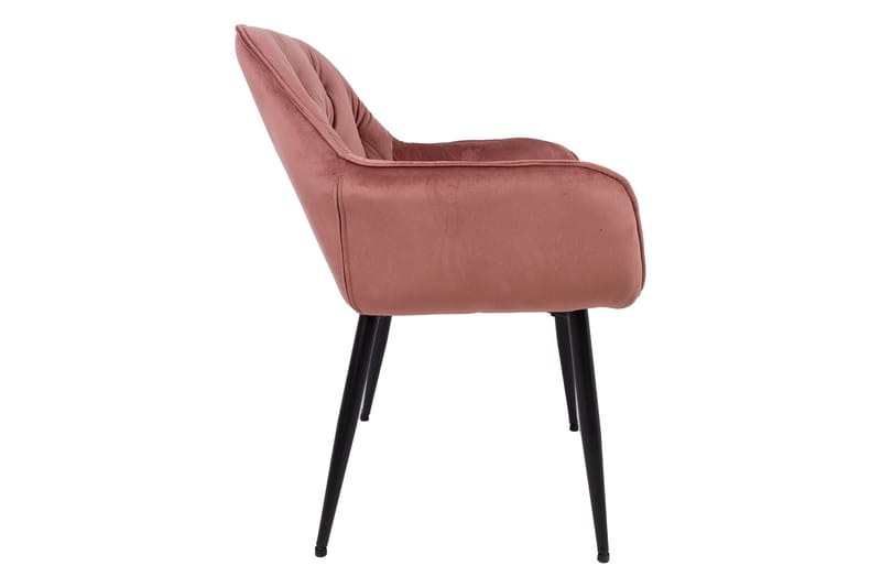 Brita Stol 61x57x83 cm Rosa - Products - Möbler - Fåtölj & stolar - Karmstol