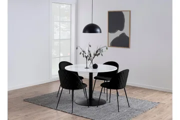 Caversfield Matstol - Svart - Products - Möbler - Fåtölj & stolar - Matstol & köksstol