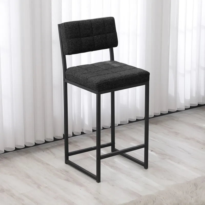 Cenanwesh Barstol - Antracit - Products - Möbler - Fåtölj & stolar - Barstol & barpall