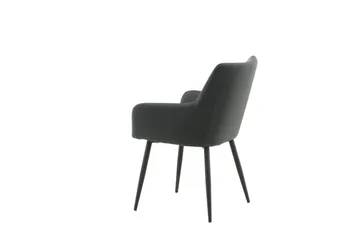 Comfort Karmstol - Svart - Products - Möbler - Fåtölj & stolar - Matstol & köksstol