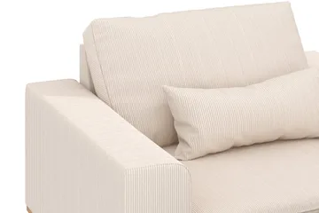 Copenhagen Fåtölj med fotpall - Ljusbeige - Products - Möbler - Fåtölj & stolar - Fåtölj - Fåtölj med fotpall