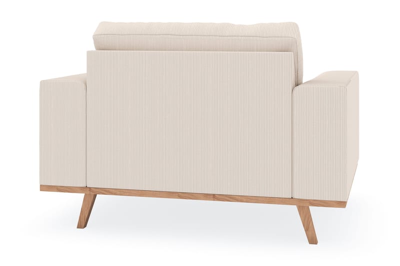 Copenhagen Fåtölj med fotpall - Ljusbeige - Products - Möbler - Fåtölj & stolar - Fåtölj - Fåtölj med fotpall