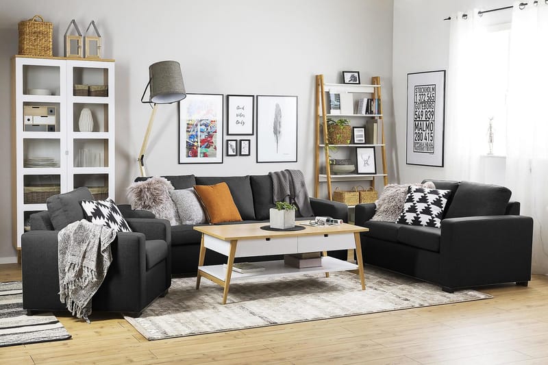 Crazy Fåtölj - Antracit - Products - Möbler - Fåtölj & stolar - Fåtölj