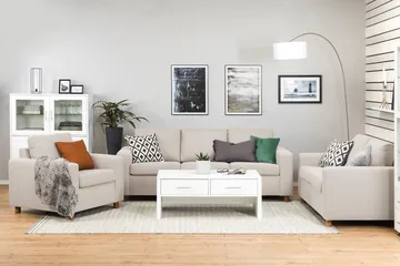 Crazy F åtölj - Beige - Products - Möbler - Fåtölj & stolar - Fåtölj