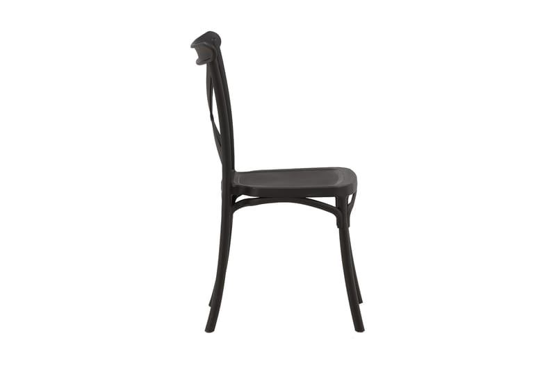 Crosett Matstol - Svart - Products - Möbler - Fåtölj & stolar - Matstol & köksstol