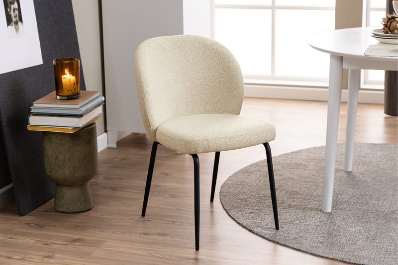 Dursun Matstol - Ljusbeige - Products - Möbler - Fåtölj & stolar - Matstol & köksstol