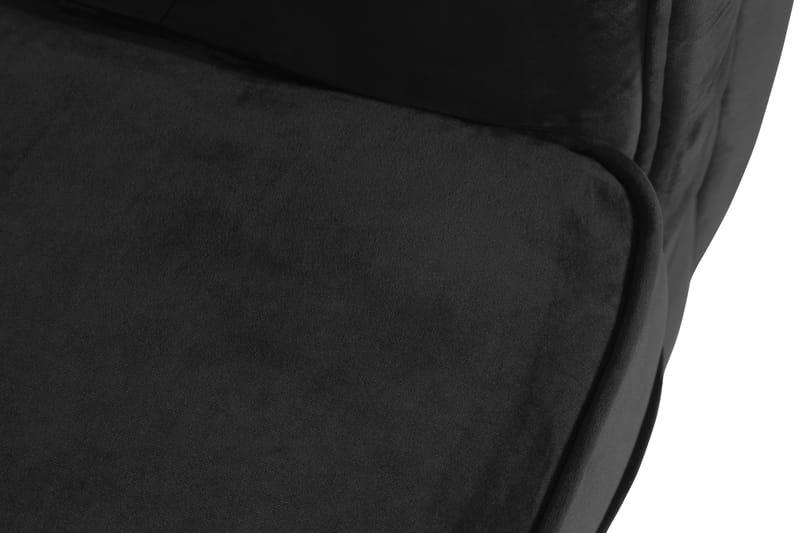 Chesterfield Lyx Stor skön djup sammetsfåtölj - Fåtölj till vardagsrum - Svart Sammet - Products - Möbler - Fåtölj & stolar - Fåtölj - Chesterfield fåtölj