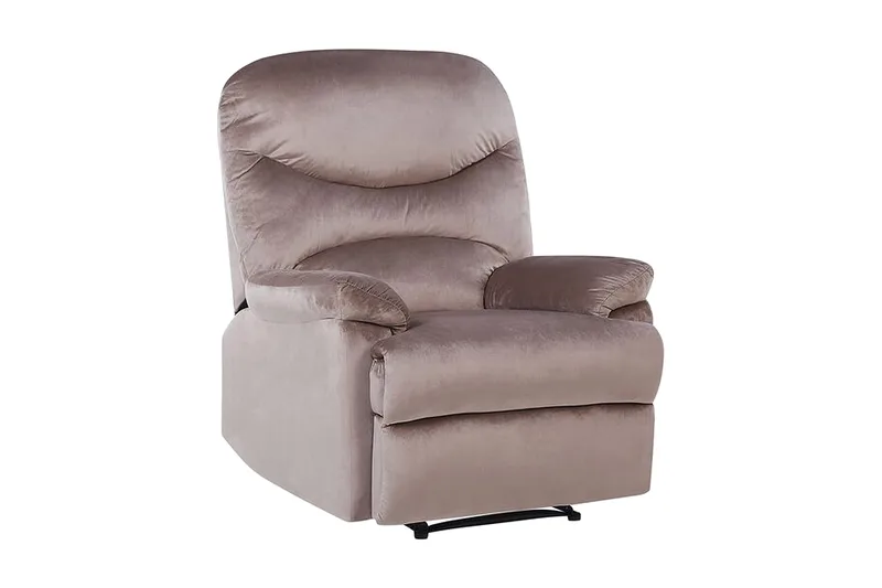 Ellov Fåtölj - Brungrå/Sammet - Products - Möbler - Fåtölj & stolar - Fåtölj - Biofåtölj & reclinerfåtölj